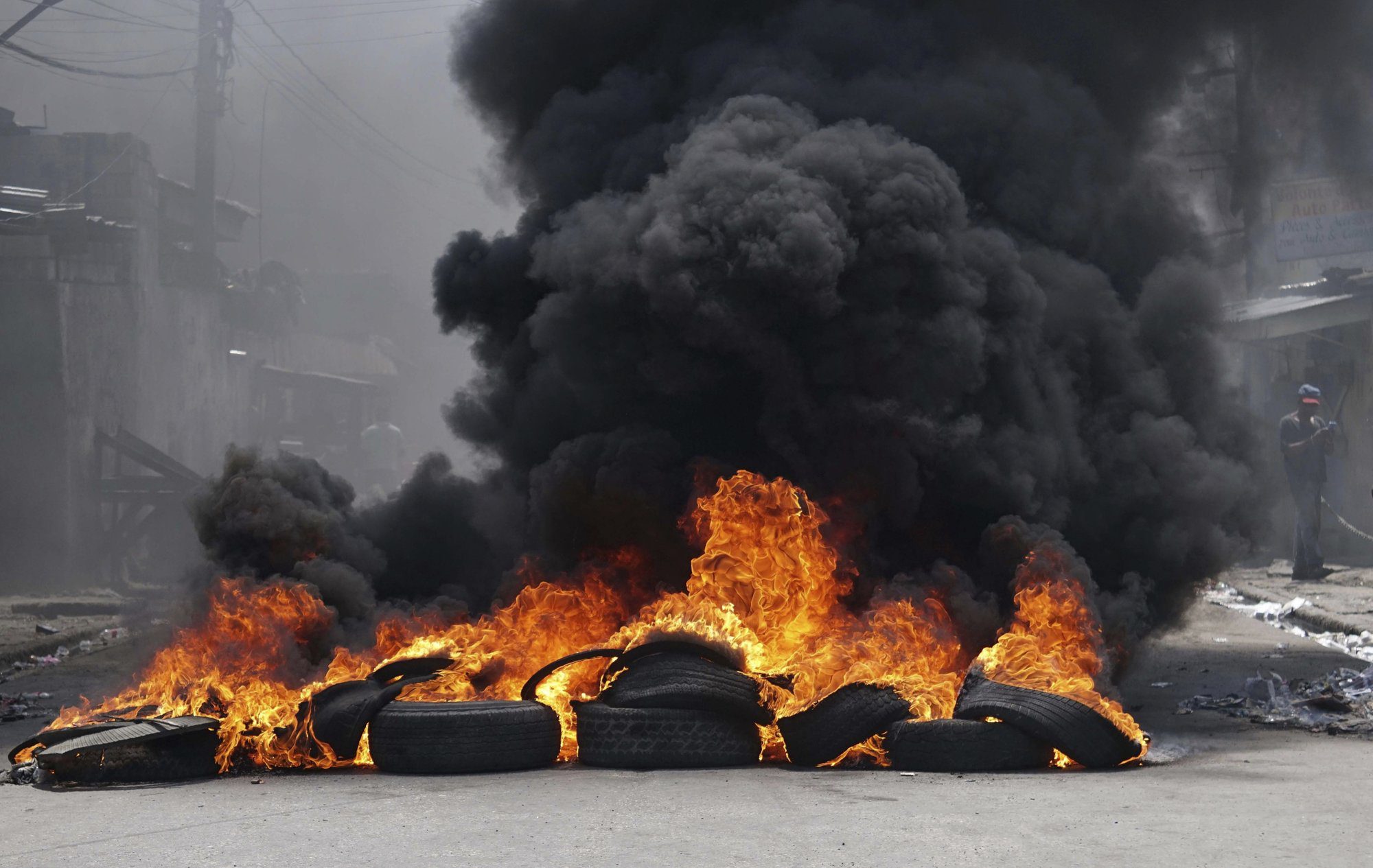 Thousands in Haiti renew protests, clash with police